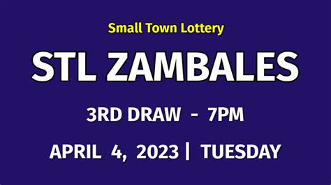 stl zambales result today 3rd draw|STL RESULT TODAY, Wednesday, July 3, 2024 .